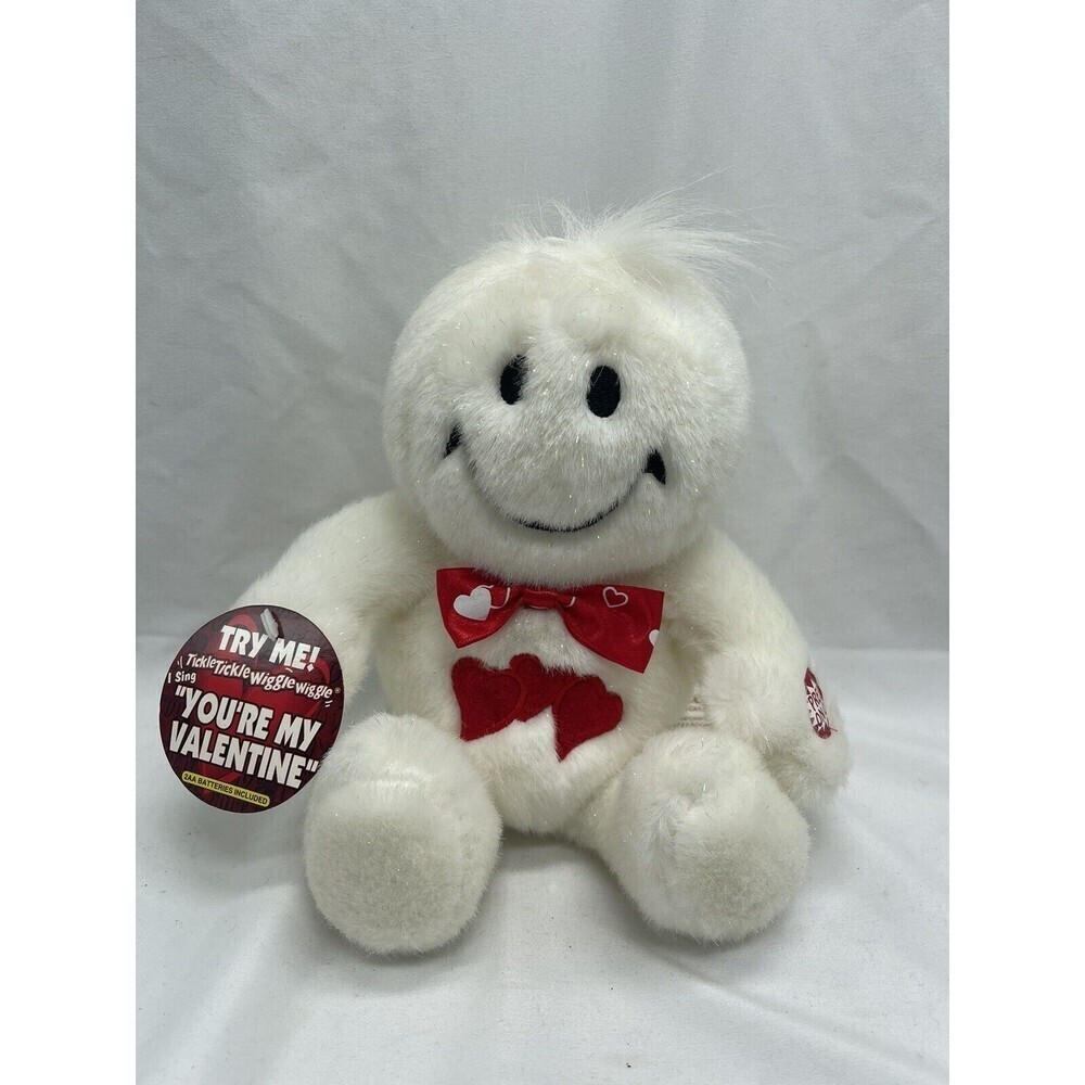 Dan Dee Tickle Tickle Wiggle Wiggle "You're My Valentine" Plush Sound 11" RARE